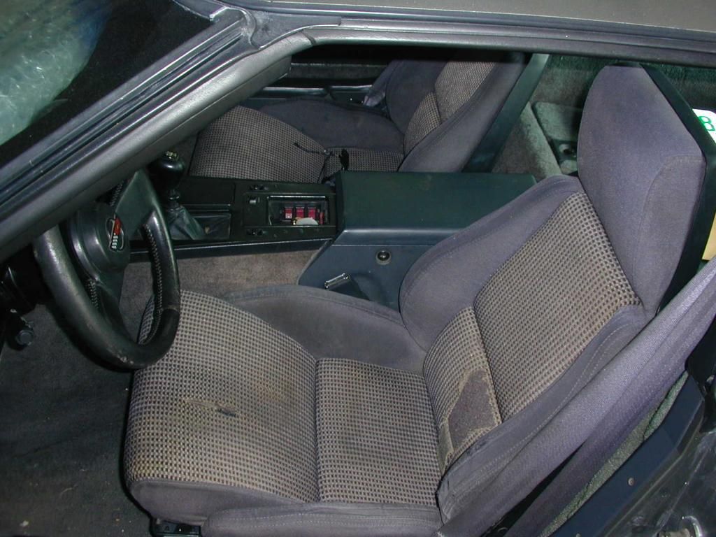 1984 Camaro C4 Corvette seats install Third Generation FBody Message